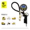 Segomo Tools 250PSI Hvy Duty Digital Tire Inflator Kit w/Pressure Gauge, Accessories 9002163B - alternate 4
